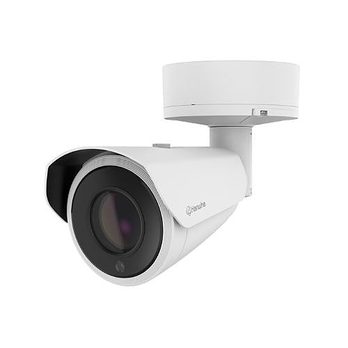 Hanwha PNO-A9311R 4K AI IR Bullet Camera 31x Zoom, White