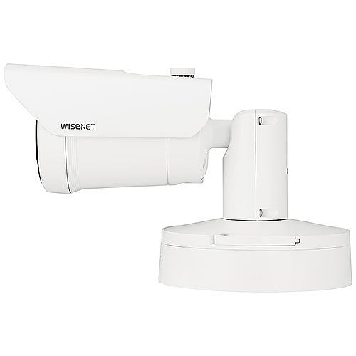 Hanwha XNO-C9083R X Series 8MP IR Bullet Camera, 4.4-9.3mm Motorized Varifocal Lens, White