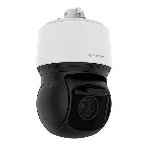 Hanwha XNP-C9303RW 4K AI PTZ Camera with Built-in Wiper 30x Zoom Optique, IP66, IK10, White