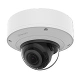 Hanwha XNV-A9085R 8MP IR Outdoor Vandal Dome AI Camera, 4.4–9.3mm Lens, White