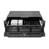 Cleerline SSF-2RU-E6 2RU Enclosure, Empty, Holds up to 6 plates, comes w/ Flush Mount Rack Ears