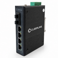 Cleerline SSF-2x4POE-RUGGED 2 x SFP to 4 x RJ45 Industrial Gigabit Switch with PoE+