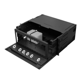 Cleerline SSF-4RU-E12 4RU Enclosure, Empty, Holds up to 12 plates, comes w/ Flush Mount Rack Ears
