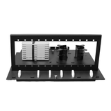 Cleerline SSF-4RU-E12 4RU Enclosure, Empty, Holds up to 12 plates, comes w/ Flush Mount Rack Ears