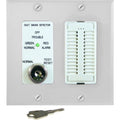 Space Age Electronics SSU-MSR-50RKA/W MSR Remote Control with Sounder Assembly, White Double Gang Plate