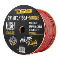 16-GA OFC 100% Copper Speaker Wire 500 Feet - front view | Silarius