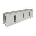 SDC HDB1V Glass Door Mounting Kit for Single Herculite Glass Door, Field Adjustable, 2-1/2" 1-1/2" 8-1/2", Dull Aluminum
