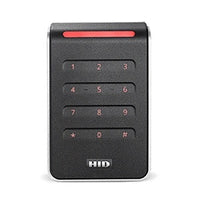 HID 40KHTKS-03-0004XR Signo PIV 40K Terminal Strip Keypad Reader, Black with Silver Trim
