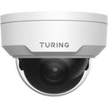 Turing Video TP-MFD5A4 SMART Series TwilightVision 5MP IR Dome IP Camera, 4mm Fixed Lens, White