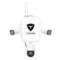 Turing Video SS-KG1-360-2B-5G SiteShield 360 Outdoor System, Includes (2) 4MP Bullet Cameras, (1) 4MP PTZ Camera, and (3) 3-Year Core AI Licenses
