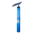 Talkaphone ETP-MT/R-SOLAR Radius Blue Light Phone Tower, Wireless / Solar Ready