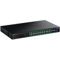 TRENDnet TPE-3284WSB 28-Port 2.5G Web Smart PoE++ Switch with 24 PoE++ Ports, 4 10G SFP+ Slots, 740W PoE Budget