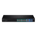 TRENDnet TPE-1620WS 20-Port Gigabit Web Smart PoE+ Switch, 40Gbps