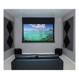 Dragonfly DFRM-TAB-110-MW 110" Recessed Motorized Matte White Non Tab Tension Projection Screen (16:9)