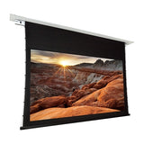 Dragonfly DFRM-TAB-110-UW 110" Recessed Motorized Tab Tension Ultra White Projection Screen