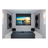 Dragonfly DFRM-TAB-120-HC 120" Recessed Motorized Tab Tension High Contrast Projection Screen (16:9)