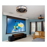 Dragonfly DFM-NTT-120-ALR 120' Ultra Black Motorized Ambient Light Rejecting Projection Screen