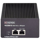 Vigitron VI22001U MaxiiPower 1-Port Midspan with Built-in Power Supply, 90W
