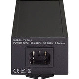 Vigitron VI22401U MaxiiPower 1-Port PoE Midspan with Built-In Power Supply, 60W