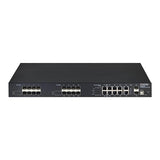 Vigitron VI35126 26-Port Managed L2 Hybrid Fiber and UTP PoE Switch