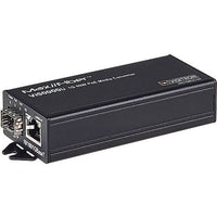 Vigitron VI50000U MaxiiFiber 1-Port PoE 1G Ethernet Fiber Media Converter, 60W