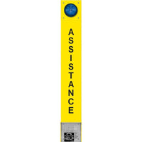 Viking E-1600A-AST-EWP Assistance Tower Phone with Blue Strobe