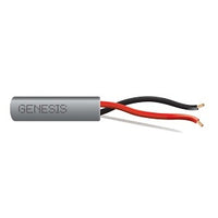 Genesis 21213909 16/2 Stranded Unshielded Cable, Riser, CMR, FT4, 50' (15.24 m) x 5 Coils, Gray