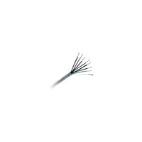 Genesis 22165009 18/6 Stranded Shielded Cable, Riser, CMR, FT4, 500' (152.4 m) Reel, Gray