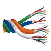 Genesis 22955099 22/6 Stranded Shielded + 22/4 Stranded Shielded + 22/2 Stranded Shielded + 18/4 Stranded Shielded Profusion Access Control Cable, Riser, CMR, FT4, 500' (152.4 m) Reel, Unjacketed