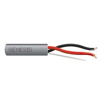 Genesis 31141109 18/2 Stranded Unshielded Cable, Plenum, CMP, FT6, 1000' (304.8 m) Pull Box, Gray
