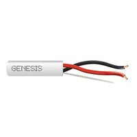 Genesis 31211012 16/2 Stranded Unshielded Cable, Plenum, CMP, FT6, 1000' (304.8 m) Reel, Natural