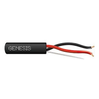 Genesis 41565008 18/2 Stranded Unshielded Fire Alarm Cable, Direct Burial, FPL, CL3, 500' (152.4 m) Reel, Black