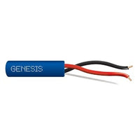 Genesis 43111006 16/2 Solid Unshielded Fire Alarm Cable, Riser, FPLR, 1000' (304.8 m) Reel, Blue