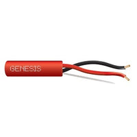 Genesis 43201004 12/2 Stranded Unshielded Fire Alarm Cable, Riser, FPLR, 1000' (304.8 m) Reel, Red