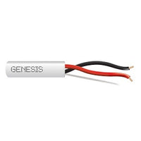 Genesis 45061101 18/2 Solid Unshielded Fire Alarm Cable, Plenum, FPLP, 1000' (304.8 m) Pull Box, White