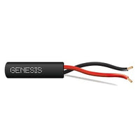 Genesis 54735508 16/2 (65-Strand Oxygen-Free Copper) Audacious Unshielded Speaker Cable, Riser, CMR, FT4, 500' (152.4 m) Pull Box, Black