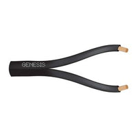 Genesis 10191008 12/2 Stranded Landscape Lighting Cable, Direct Burial, ULEC, 1000' (304.8 m) Reel, Black