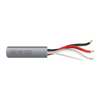 Genesis 21291109 18/3 Stranded Unshielded Cable, Riser, CMR, FT4, 1000' (304.8 m) Pull Box, Gray