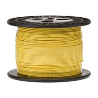 Genesis 22960904SW 14-1 19-Strand THHN/THWN Copper Silicone-Free Stranded Cable, 1000' Spool, Yellow