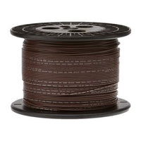 Genesis 22962504SW 14-1 19-Strand THHN/THWN Copper Silicone-Free Stranded Cable, 1000' Spool, Brown