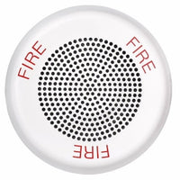 ELFHNWC - Eaton ELFHNWC Wheelock Eluxa Low Frequency Horn, Ceiling, FIRE Lettering, 24V, W