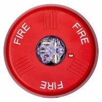 ELSTRC - Eaton ELSTRC Wheelock Eluxa LED Strobe, Ceiling, FIRE Lettering, Clear Lens, 24V