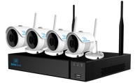 Silarius SIL-4CHNVRWIFI8MPKIT6 AI 4CH 8MP WiFi kit, 4K, 3.6mm lens (NDAA Compliant), 6TB HDD