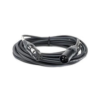 West Penn CN-DMXFLEX3-25 3-Pin Premium Hand-Built DMX Cable, 25', Black