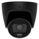 AJAX 126280.197.BL1 Baseline Video TurretCam HLVF 5MP AI IP Camera, 2.8-12mm Varifocal Lens, Hybrid Illumination, Black