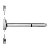 ACCENTRA 6170ED-36 LBR 630 RHR 6100ED Series Less Bottom Rod, 30-36" Door Opening Width, Non-Handed, Satin Stainless Steel