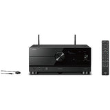 Yamaha RX-A6ABL AVENTAGE 8K 9.2-Channel HDMI AV Receiver with MusicCast
