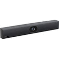 Yealink 1206673 UVC40 E2 Series All-in-One USB Video Bar with 4K Camera and 8 MEMS Microphones, Black