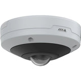 AXIS 03131-001 M4338-PLVE M43 Series 12MP Outdoor-Ready AI-Powered Panoramic Camera with 360° View, 1.7mm Fixed Lens, IR LEDs, IP66, IK10