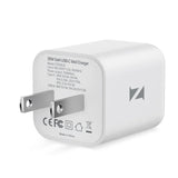 ZIKE Z1333 35W GaN USB-C + USB-A Dual-Port Wall Charger